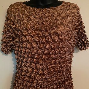 Vintage 90s y2k Crinkle Top